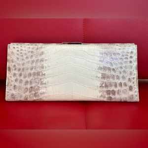 Tiffany & Co. Himalayan Crocodile Skin Lyn Clutch